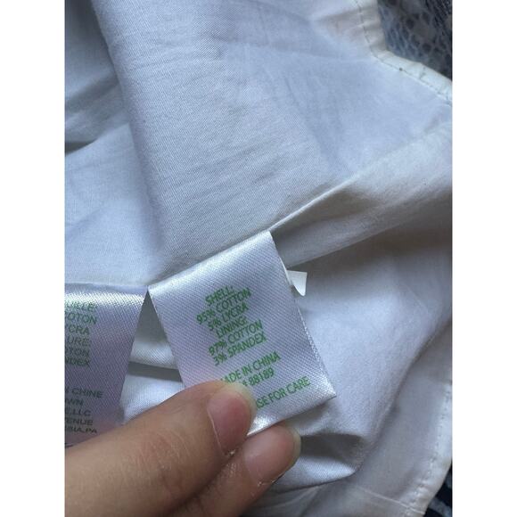 Lilly Pulitzer Mila Stretch Shift Dress Leied Back Print Size 8 euc - Picture 5 of 12